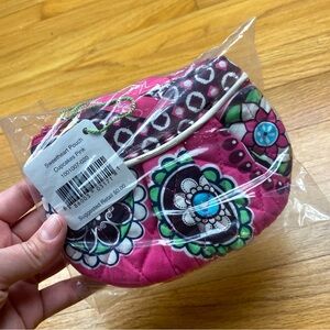 VERA BRADLEY CUPCAKES PINK SWEETHEART POUCH COIN PURSE - New With Defect